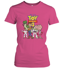 Disney Pixar Toy Story 4 Main Cast Movie Logo Poster Women's T-Shirt Women's T-Shirt - HorseTee