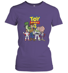 Disney Pixar Toy Story 4 Main Cast Movie Logo Poster Women's T-Shirt Women's T-Shirt - HorseTee