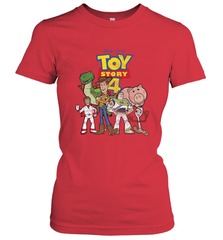 Disney Pixar Toy Story 4 Main Cast Movie Logo Poster Women's T-Shirt Women's T-Shirt - HorseTee