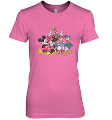 Disney Mickey and Friends Women's Premium T-Shirt Women's Premium T-Shirt - HorseTee