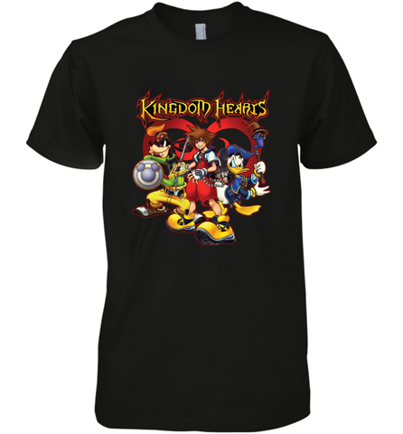 Disney Kingdom Hearts Team Ready Men's Premium T-Shirt Men's Premium T-Shirt / Black / XS Men's Premium T-Shirt - HorseTee