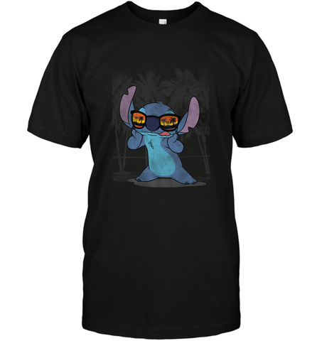 Disney Lilo and Stitch Hawaii Beach Men's T-Shirt Men's T-Shirt / Black / S Men's T-Shirt - HorseTee