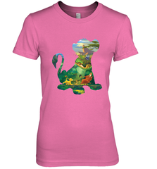 Disney Lion King Simba Silhouette Graphic Women's Premium T-Shirt Women's Premium T-Shirt - HorseTee
