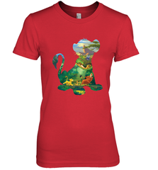 Disney Lion King Simba Silhouette Graphic Women's Premium T-Shirt Women's Premium T-Shirt - HorseTee