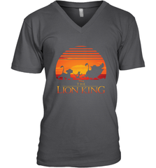 Disney Lion King Classic Sunset Squad Men's V-Neck T-Shirt Men's V-Neck T-Shirt - HorseTee