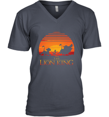 Disney Lion King Classic Sunset Squad Men's V-Neck T-Shirt Men's V-Neck T-Shirt - HorseTee
