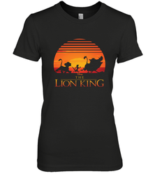 Disney Lion King Classic Sunset Squad Women's Premium T-Shirt