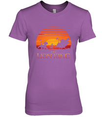 Disney Lion King Classic Sunset Squad Women's Premium T-Shirt Women's Premium T-Shirt - HorseTee