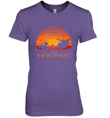 Disney Lion King Classic Sunset Squad Women's Premium T-Shirt Women's Premium T-Shirt - HorseTee