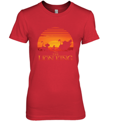 Disney Lion King Classic Sunset Squad Women's Premium T-Shirt Women's Premium T-Shirt - HorseTee