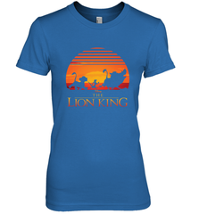 Disney Lion King Classic Sunset Squad Women's Premium T-Shirt Women's Premium T-Shirt - HorseTee