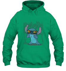 Disney Lilo and Stitch Hawaii Beach Hooded Sweatshirt Hooded Sweatshirt - HorseTee