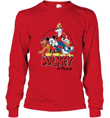 Disney Mickey Mouse and Friends Long Sleeve T-Shirt Long Sleeve T-Shirt - HorseTee