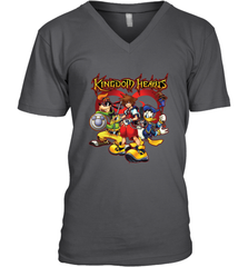 Disney Kingdom Hearts Team Ready Men's V-Neck T-Shirt Men's V-Neck T-Shirt - HorseTee