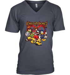 Disney Kingdom Hearts Team Ready Men's V-Neck T-Shirt Men's V-Neck T-Shirt - HorseTee