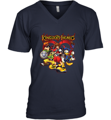 Disney Kingdom Hearts Team Ready Men's V-Neck T-Shirt Men's V-Neck T-Shirt - HorseTee