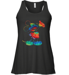 Disney Tie Dye Mickey Mouse Women's Tank Top