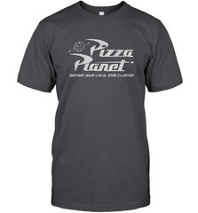 Disney Pixar Toy Story Pizza Planet Distressed Logo Men's T-Shirt Men's T-Shirt - HorseTee