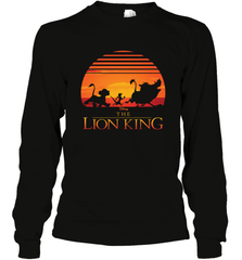 Disney Lion King Classic Sunset Squad Long Sleeve T-Shirt Long Sleeve T-Shirt - HorseTee