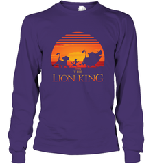 Disney Lion King Classic Sunset Squad Long Sleeve T-Shirt Long Sleeve T-Shirt - HorseTee