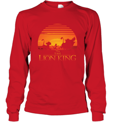 Disney Lion King Classic Sunset Squad Long Sleeve T-Shirt Long Sleeve T-Shirt - HorseTee