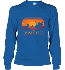 Disney Lion King Classic Sunset Squad Long Sleeve T-Shirt Long Sleeve T-Shirt - HorseTee