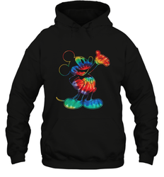 Disney Tie Dye Mickey Mouse Hooded Sweatshirt