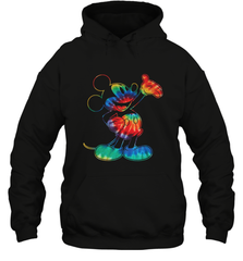 Disney Tie Dye Mickey Mouse Hooded Sweatshirt Hooded Sweatshirt - HorseTee