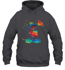 Disney Tie Dye Mickey Mouse Hooded Sweatshirt Hooded Sweatshirt - HorseTee