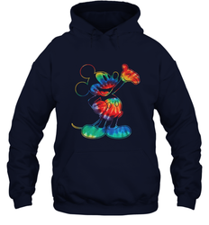 Disney Tie Dye Mickey Mouse Hooded Sweatshirt