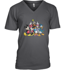 Disney Mickey and Friends Men's V-Neck T-Shirt Men's V-Neck T-Shirt - HorseTee