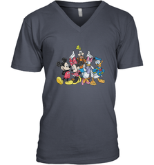 Disney Mickey and Friends Men's V-Neck T-Shirt Men's V-Neck T-Shirt - HorseTee