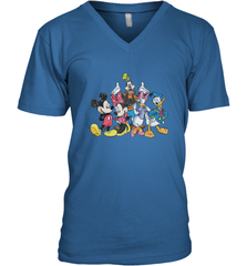 Disney Mickey and Friends Men's V-Neck T-Shirt Men's V-Neck T-Shirt - HorseTee
