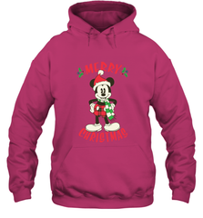 Disney Vintage Mickey Mouse Merry Christmas Hooded Sweatshirt Hooded Sweatshirt - HorseTee