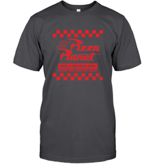 Disney Pixar Toy Story Pizza Planet Checkered Logo Men's T-Shirt Men's T-Shirt - HorseTee