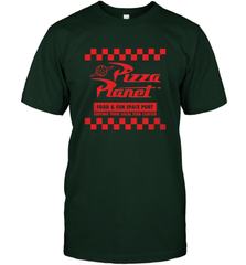 Disney Pixar Toy Story Pizza Planet Checkered Logo Men's T-Shirt Men's T-Shirt - HorseTee