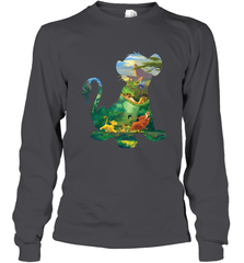 Disney Lion King Simba Silhouette Graphic Long Sleeve T-Shirt Long Sleeve T-Shirt - HorseTee