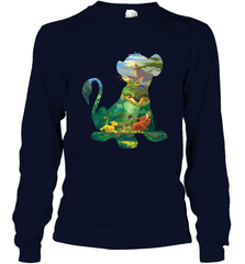 Disney Lion King Simba Silhouette Graphic Long Sleeve T-Shirt Long Sleeve T-Shirt - HorseTee