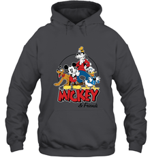 Disney Mickey Mouse and Friends Hooded Sweatshirt Hooded Sweatshirt - HorseTee
