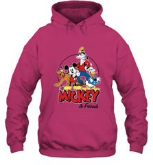 Disney Mickey Mouse and Friends Hooded Sweatshirt Hooded Sweatshirt - HorseTee