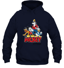 Disney Mickey Mouse and Friends Hooded Sweatshirt Hooded Sweatshirt - HorseTee