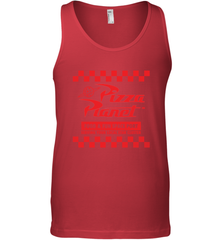 Disney Pixar Toy Story Pizza Planet Checkered Logo Men's Tank Top Men's Tank Top - HorseTee