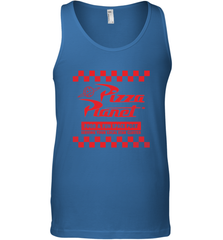 Disney Pixar Toy Story Pizza Planet Checkered Logo Men's Tank Top Men's Tank Top - HorseTee