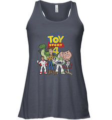 Disney Pixar Toy Story 4 Main Cast Movie Logo Poster Women's Tank Top Women's Tank Top - HorseTee