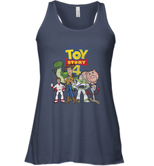 Disney Pixar Toy Story 4 Main Cast Movie Logo Poster Women's Tank Top Women's Tank Top - HorseTee