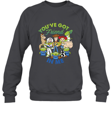 Disney Pixar Toy Story Cartoon You Have Got A Friend In Me Crewneck Sweatshirt Crewneck Sweatshirt - HorseTee