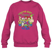 Disney Pixar Toy Story Cartoon You Have Got A Friend In Me Crewneck Sweatshirt Crewneck Sweatshirt - HorseTee