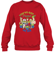 Disney Pixar Toy Story Cartoon You Have Got A Friend In Me Crewneck Sweatshirt Crewneck Sweatshirt - HorseTee