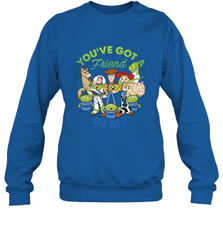 Disney Pixar Toy Story Cartoon You Have Got A Friend In Me Crewneck Sweatshirt Crewneck Sweatshirt - HorseTee