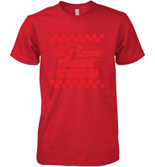 Disney Pixar Toy Story Pizza Planet Checkered Logo Men's Premium T-Shirt Men's Premium T-Shirt - HorseTee